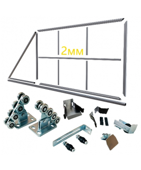 Комплект для откатных ворот FURNITEH КССТ2Ф